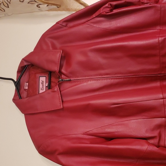 Plus Size Leather Jacket - Picture 2 of 8